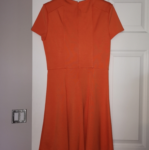 Halston Heritage tangerine dress - Picture 2 of 3